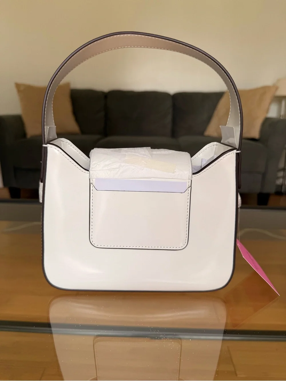 NEW! Kate Spade - Sam Icon - Leather Mini Hobo Bag - True White